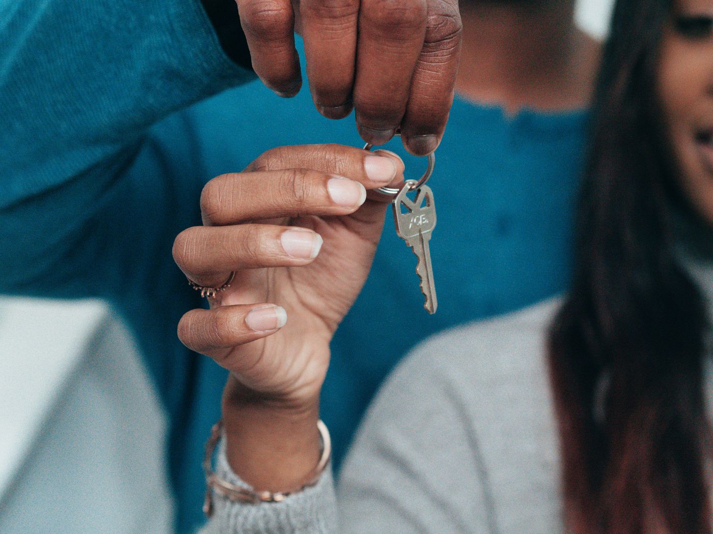 Couple reviewing renovation plans for their Sydney home